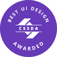 cssdesignawards.com - Best UI Award